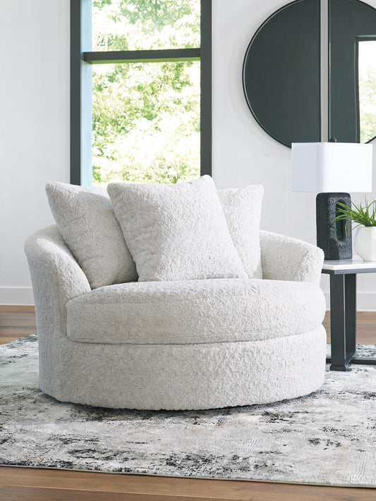 Cuddle Plush Oversized Swivel Accent Chair Signature Design by Ashley®
