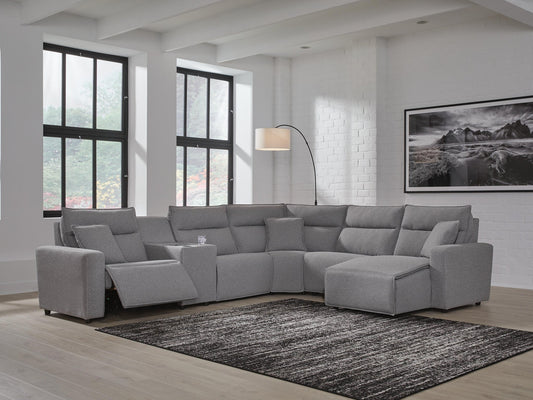 Modmax II 6-Piece Power Reclining Sectional with Chaise and Console Signature Design by Ashley®