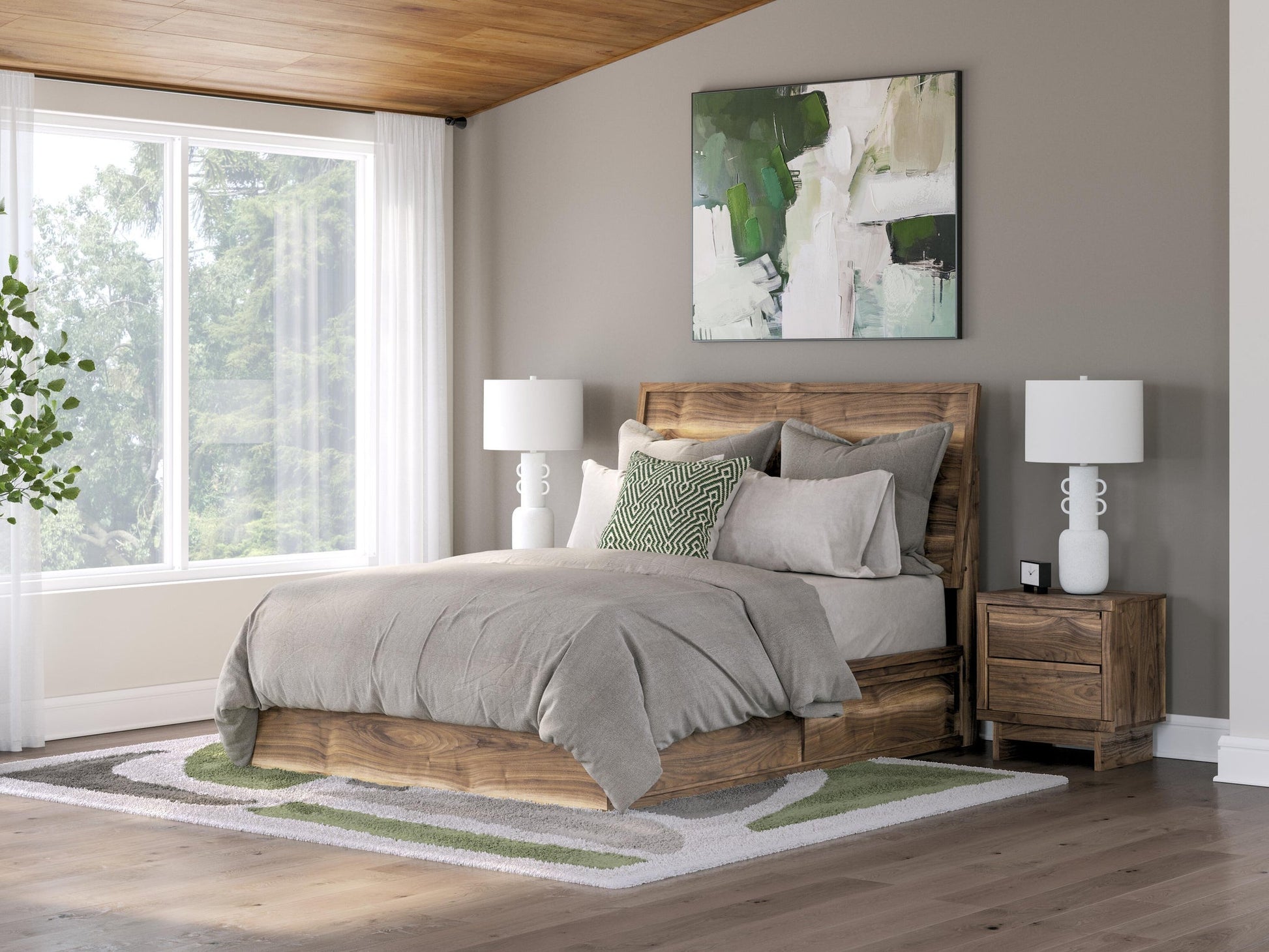 Chirason  Panel Bed With Storage Signature Design by Ashley®