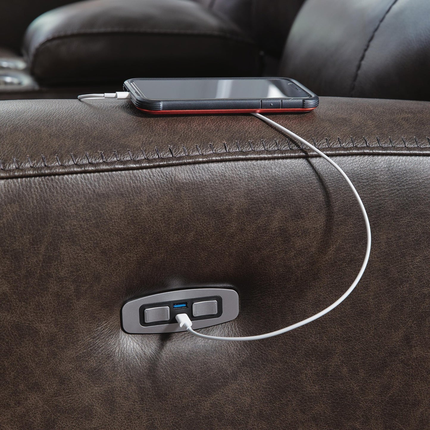 Crossplex PWR Recliner/ADJ Headrest Signature Design by Ashley®