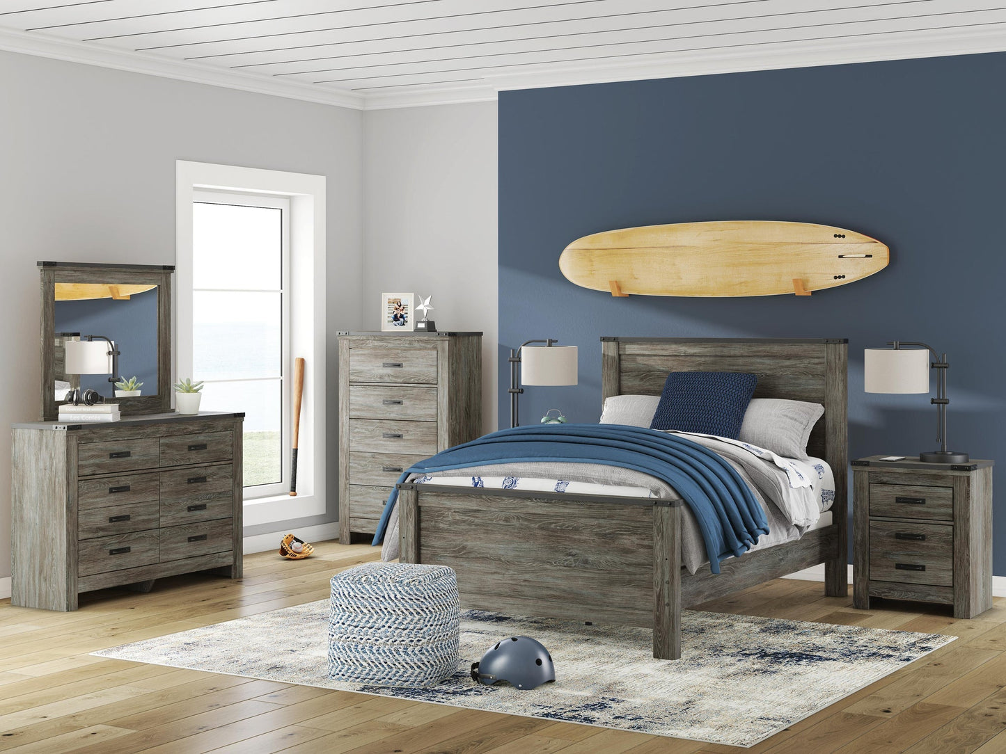 Frandern Six Drawer Dresser Signature Design by Ashley®