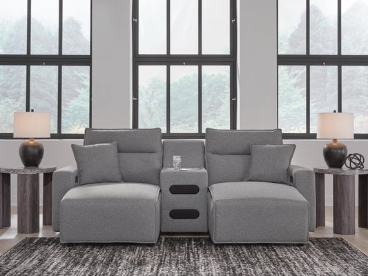 Modmax II 3-Piece Power Reclining Sectional with Chaise and Audio Console Signature Design by Ashley®