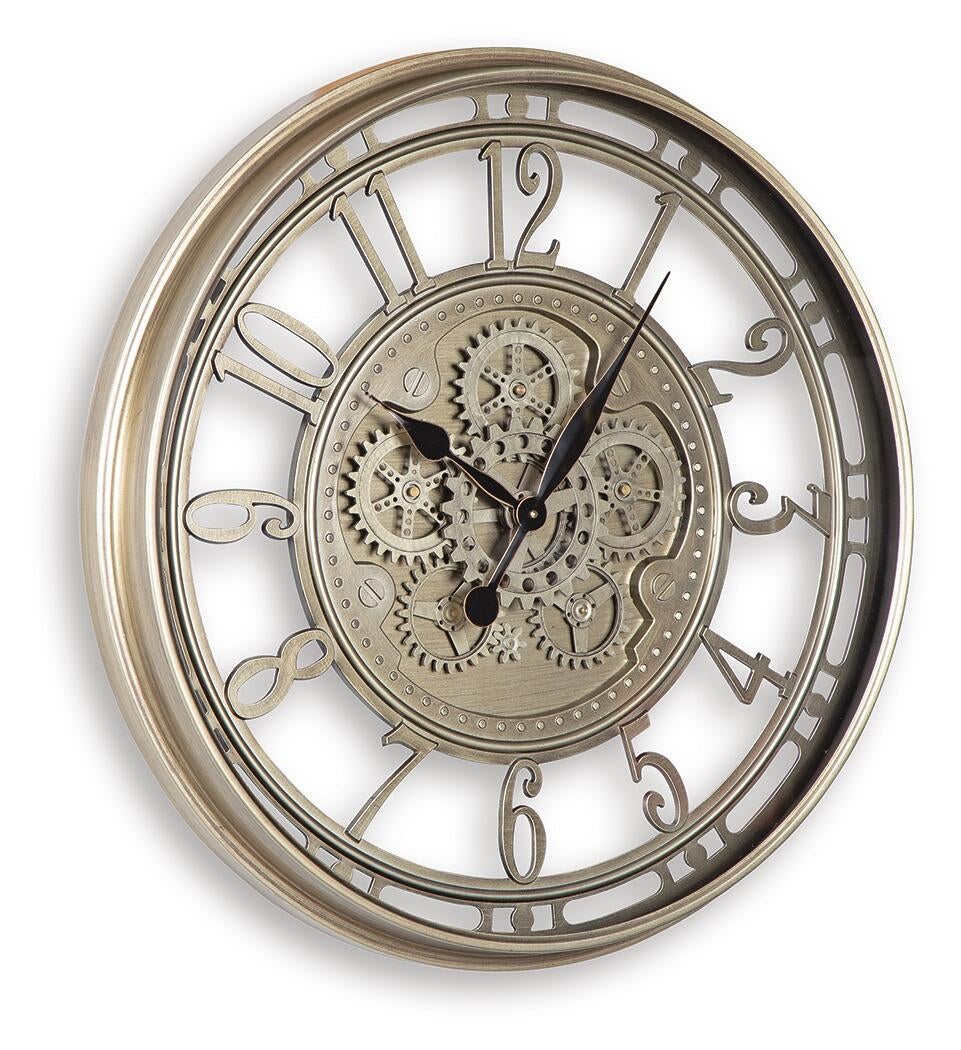 Gilover Wall Clock Signature Design by Ashley®