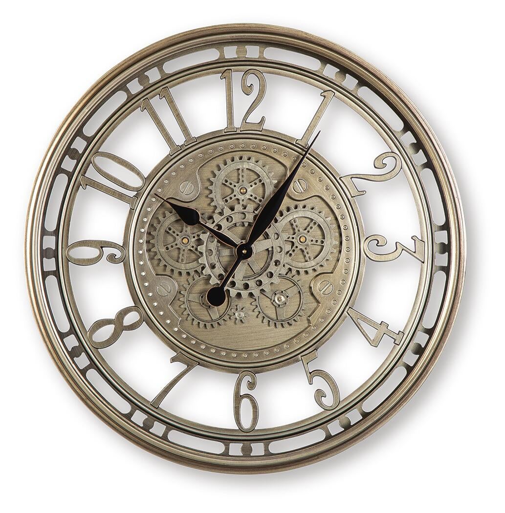 Gilover Wall Clock Signature Design by Ashley®