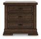 Taffenbrook Three Drawer Night Stand Signature Design by Ashley®