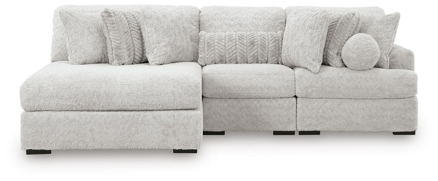 Cuddle Plush 3-Piece Sectional with Chaise Signature Design by Ashley®