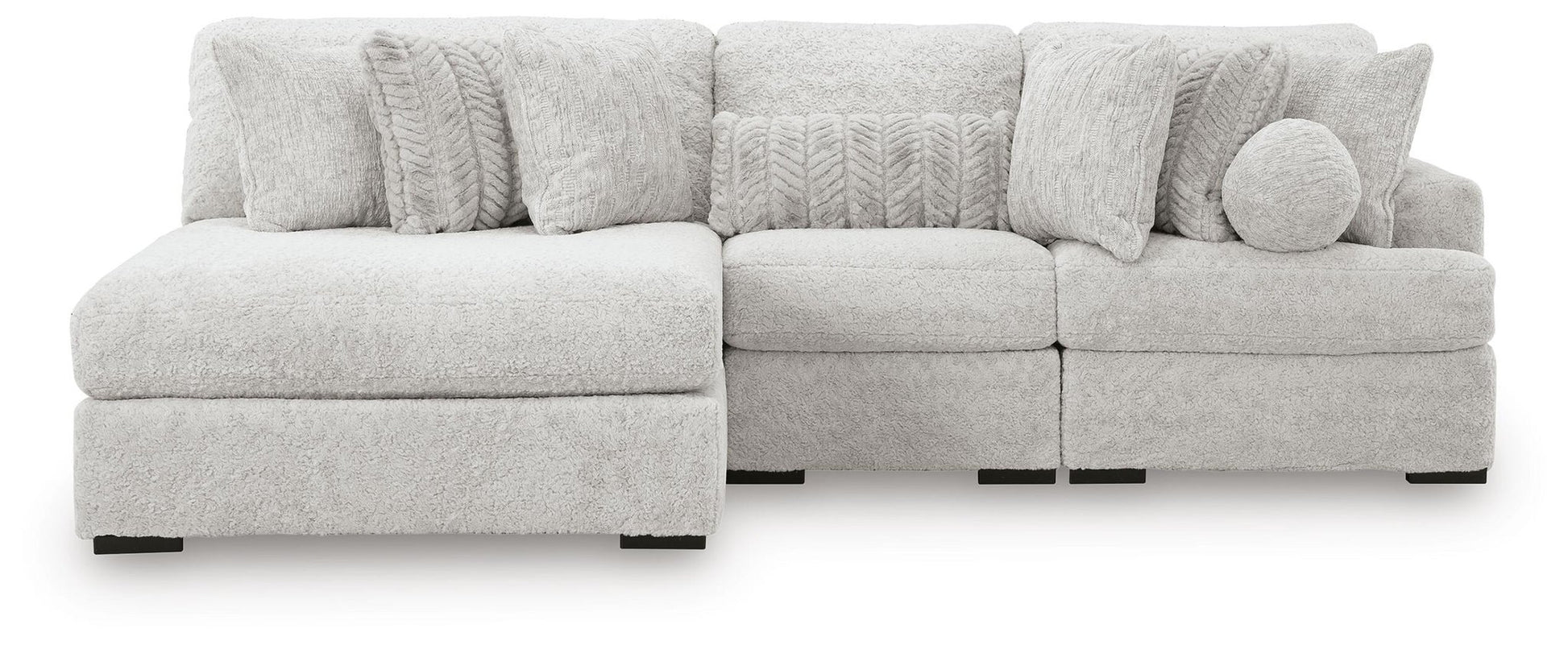 Cuddle Plush 3-Piece Sectional with Chaise Signature Design by Ashley®