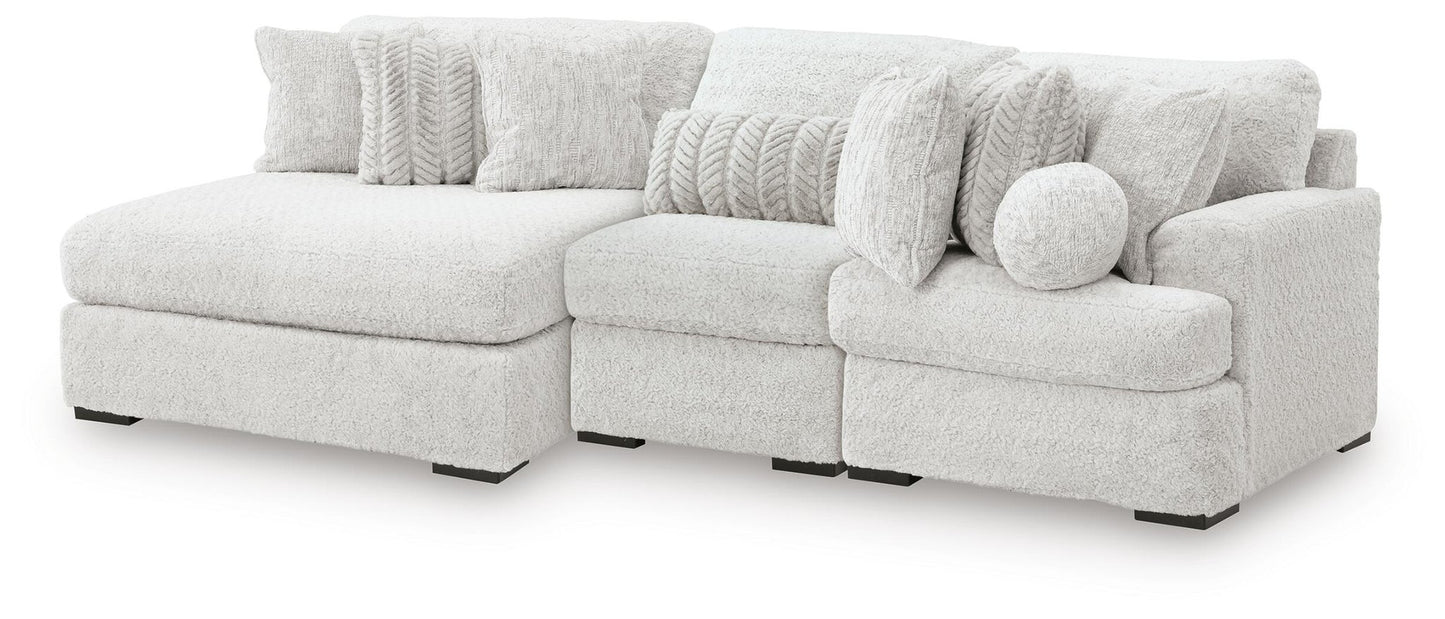 Cuddle Plush 3-Piece Sectional with Chaise Signature Design by Ashley®