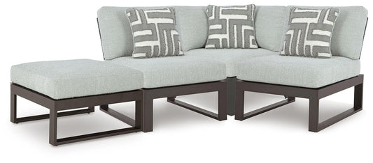 Beachloft 4-Piece Outdoor Sectional Signature Design by Ashley®
