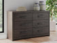 Prendonea Six Drawer Dresser Signature Design by Ashley®