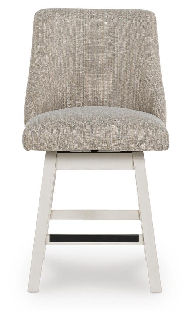 Robbinsdale UPH Swivel Barstool (2/CN) Signature Design by Ashley®