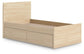 Onita  Panel Platform Bed With 1 Side Storage Signature Design by Ashley®