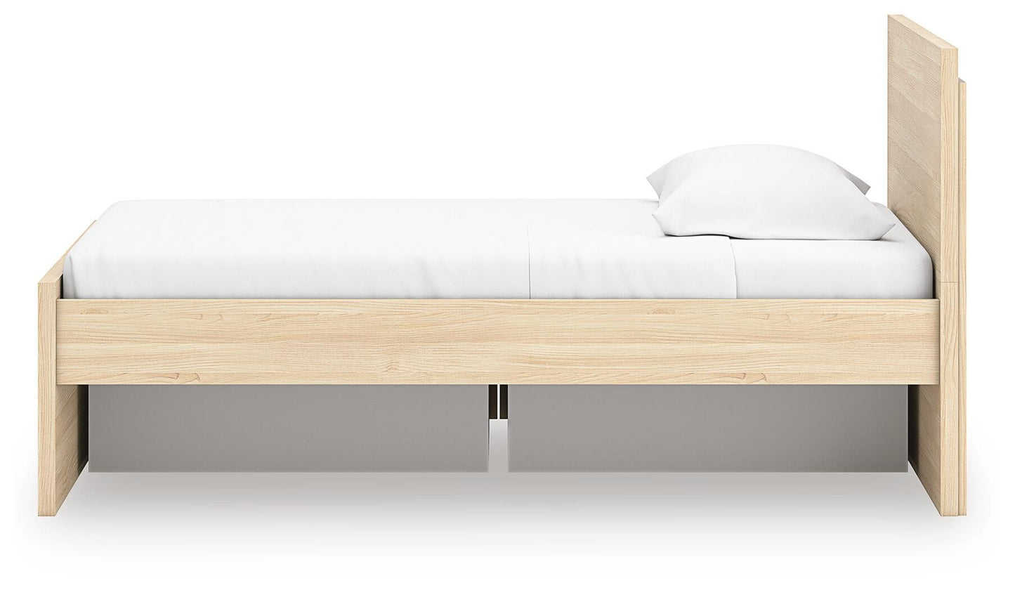 Onita  Panel Platform Bed With 1 Side Storage Signature Design by Ashley®