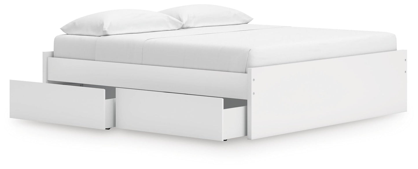 Onita  Platform Bed With 1 Side Storage Signature Design by Ashley®