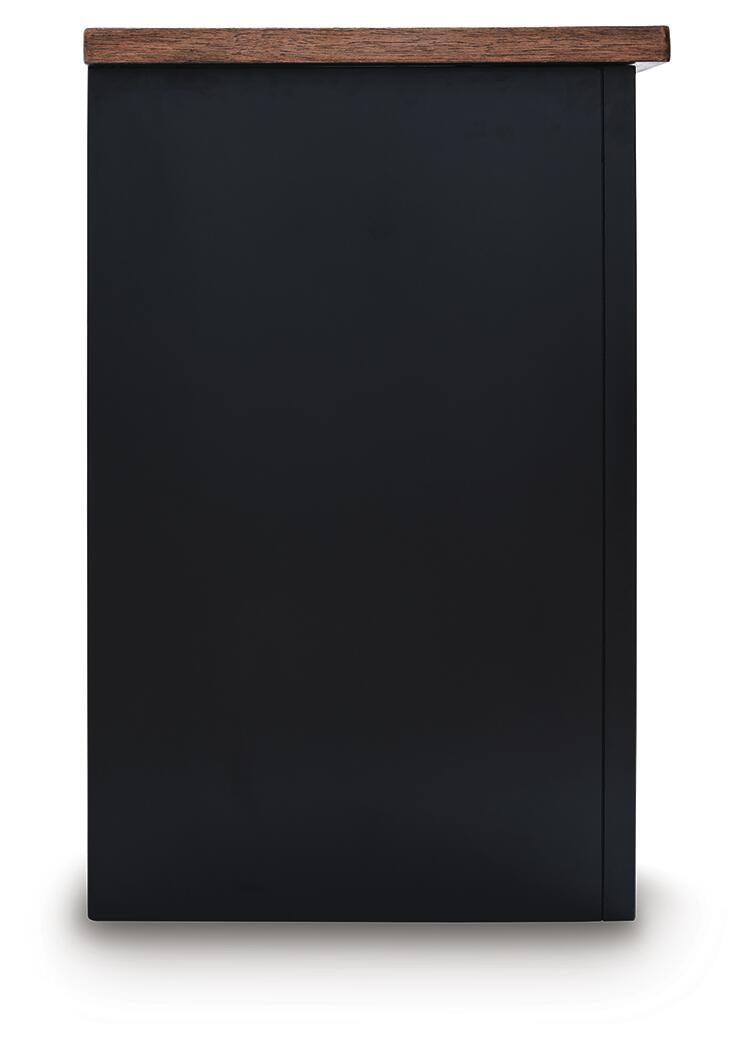 Wildenauer 76" TV Stand with Electric Fireplace Signature Design by Ashley®