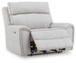 Social Pointe PWR Recliner/ADJ Headrest Signature Design by Ashley®