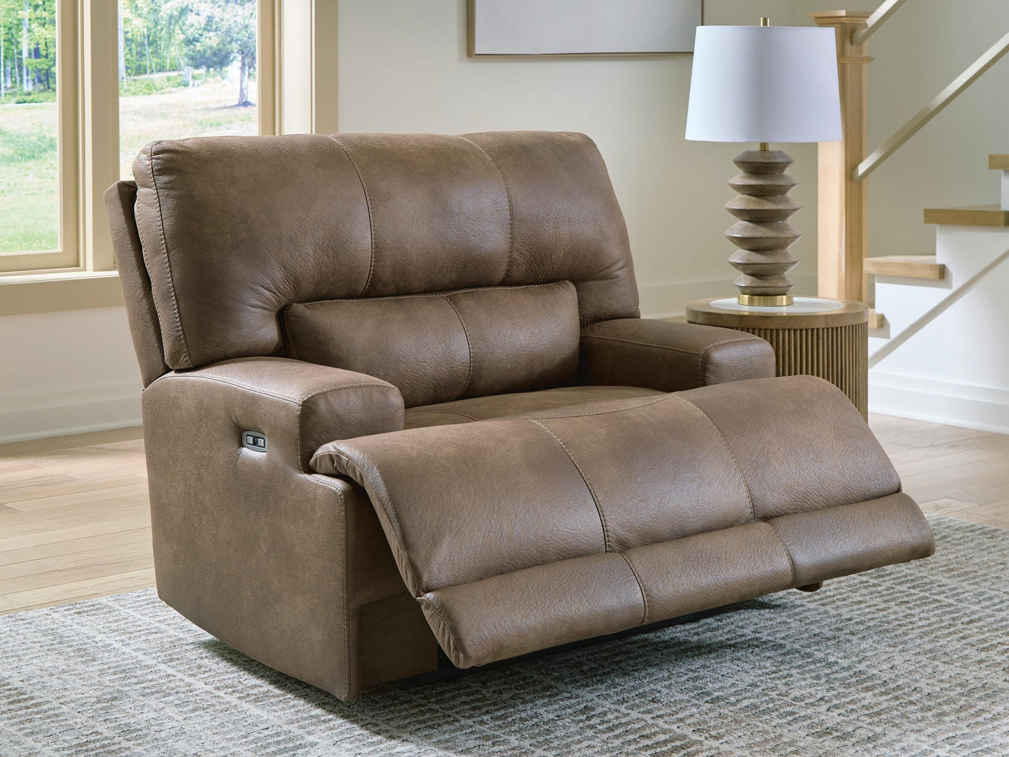 Beckley Place PWR Recliner/ADJ Headrest Signature Design by Ashley®