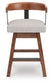 Ralene UPH Swivel Barstool (2/CN) Signature Design by Ashley®