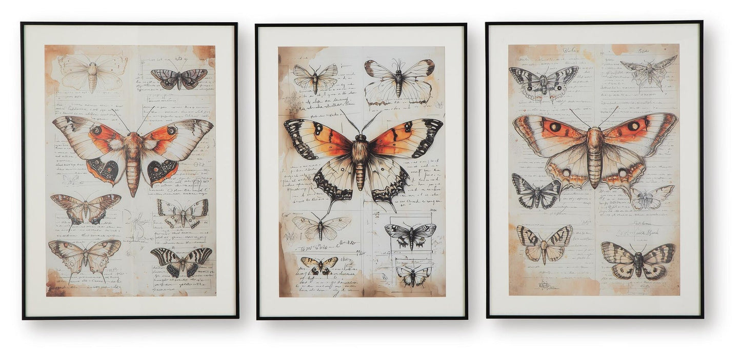 Jossletts Wall Art Set (3/CN) Signature Design by Ashley®