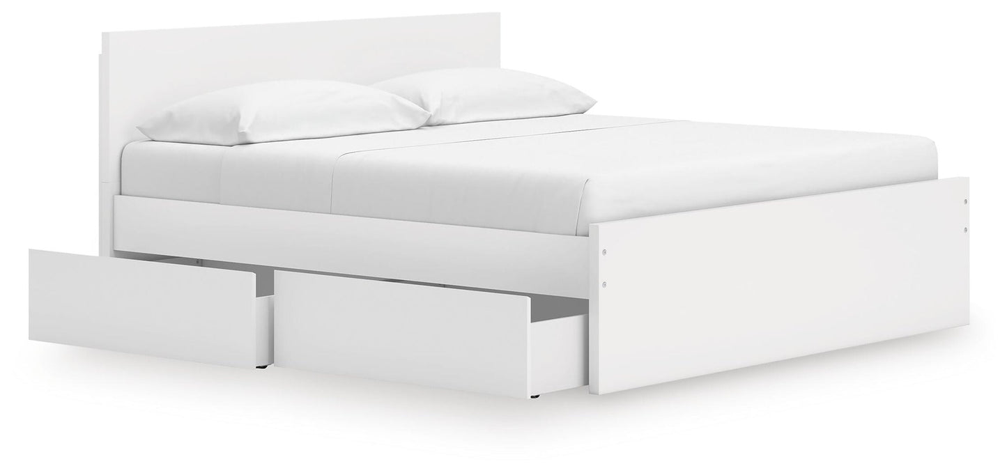 Onita  Panel Platform Bed With Storage Signature Design by Ashley®