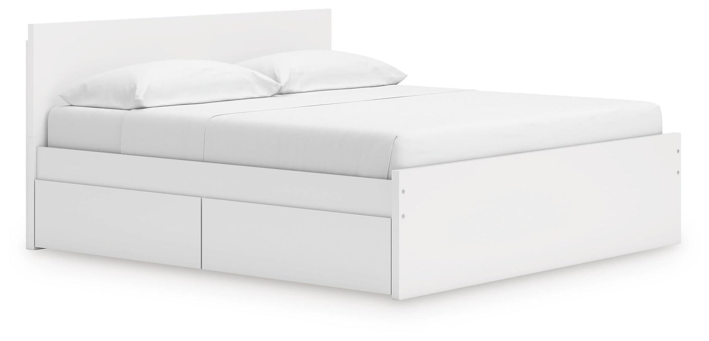 Onita  Panel Platform Bed With Storage Signature Design by Ashley®