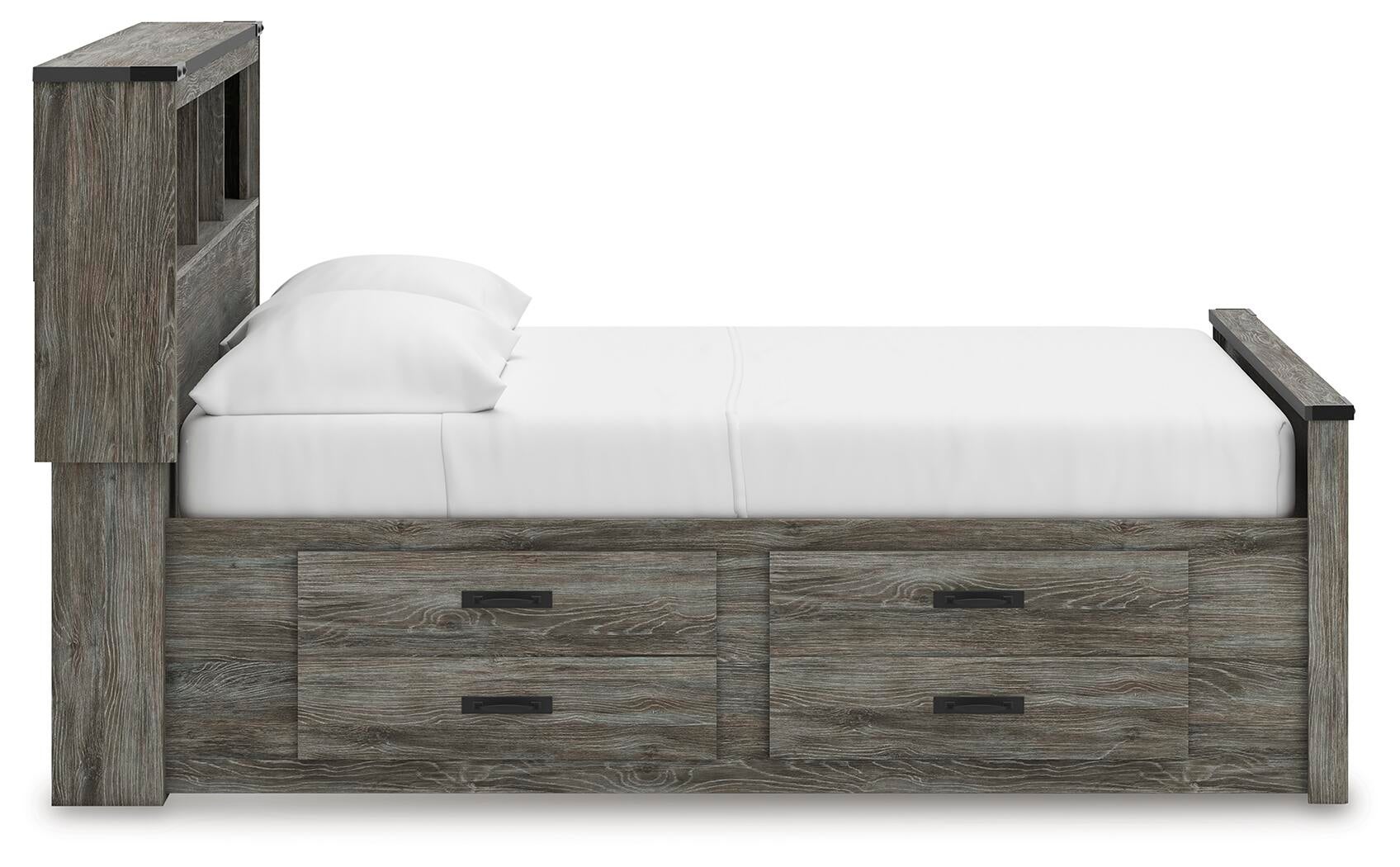 Frandern  Bookcase Panel Bed With Storage Signature Design by Ashley®