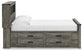 Frandern  Bookcase Panel Bed With Storage Signature Design by Ashley®