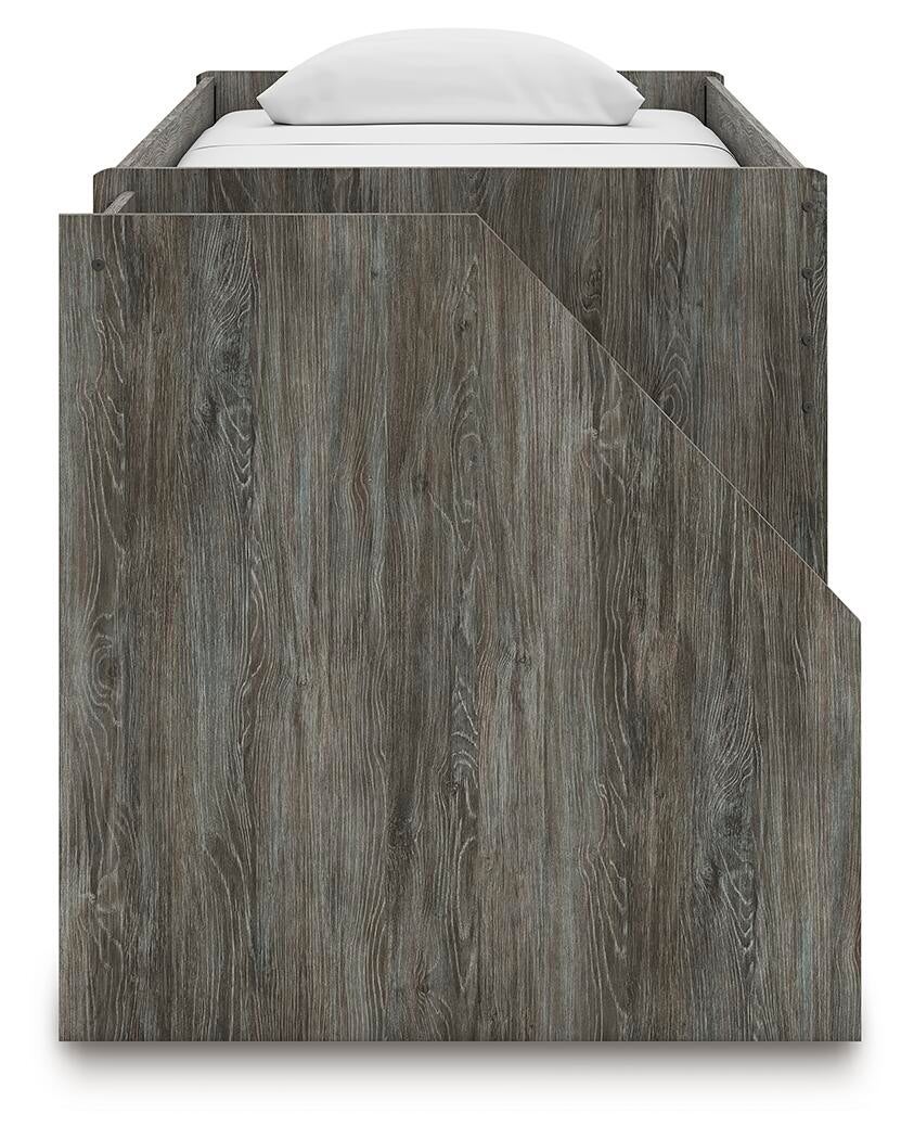 Frandern  Loft  Bed With Bookcase Storage Signature Design by Ashley®