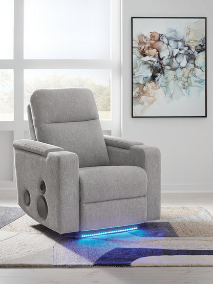 Pineland Glider PWR REC w/Audio System Signature Design by Ashley®