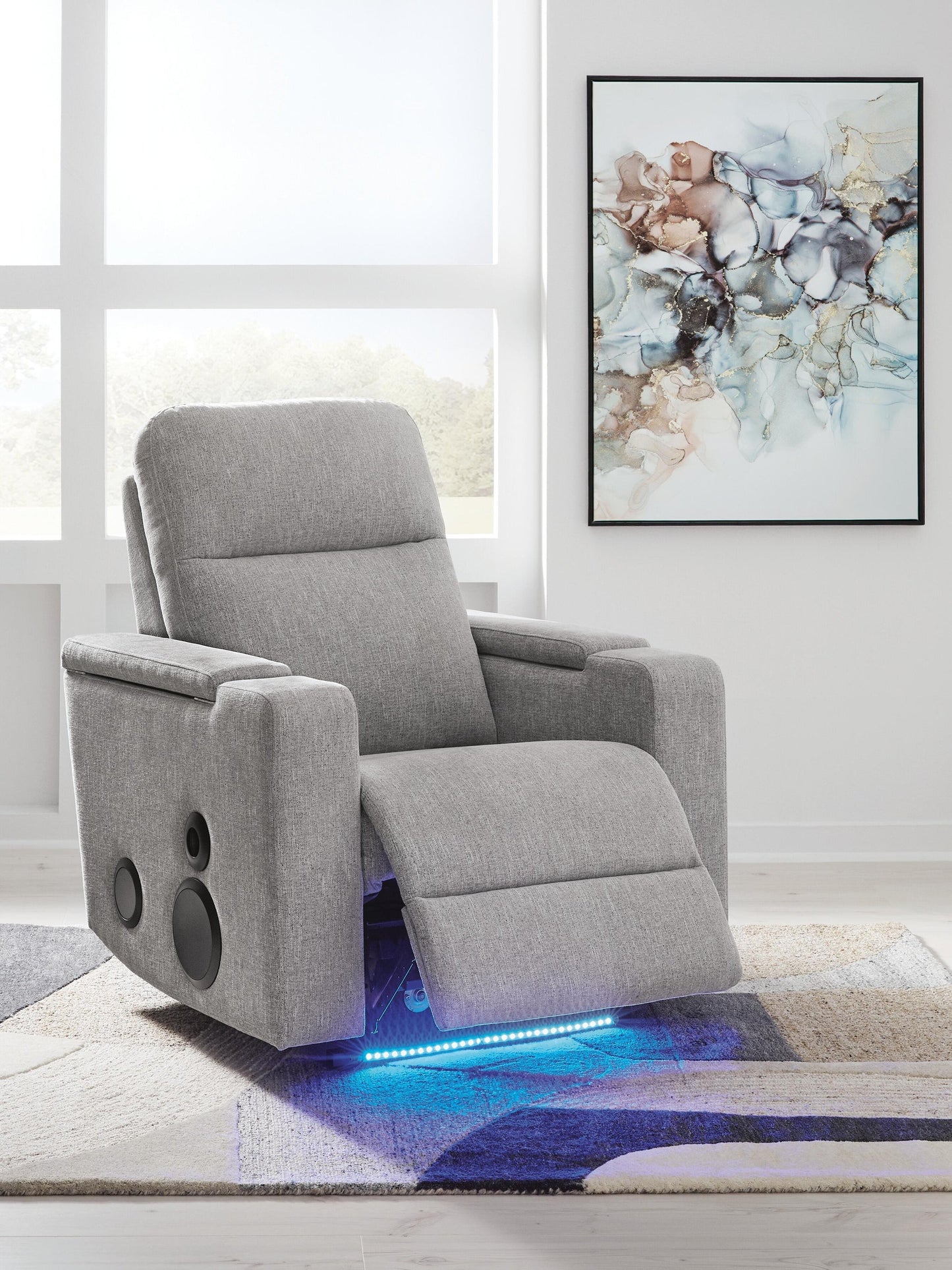 Pineland Glider PWR REC w/Audio System Signature Design by Ashley®