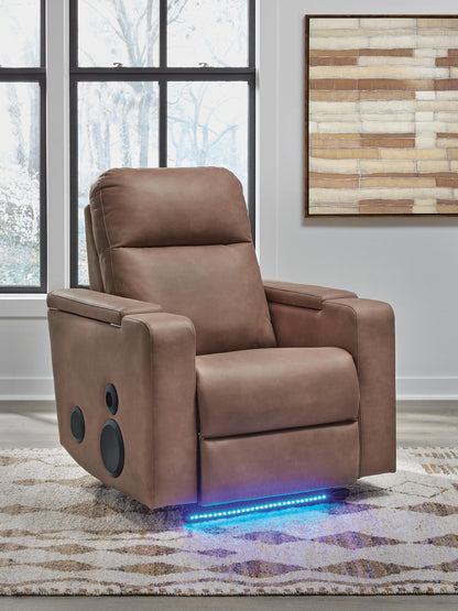 Lorrenton Glider PWR REC w/Audio System Signature Design by Ashley®