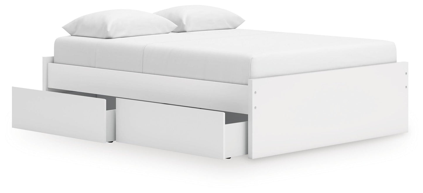 Onita  Platform Bed With 1 Side Storage Signature Design by Ashley®