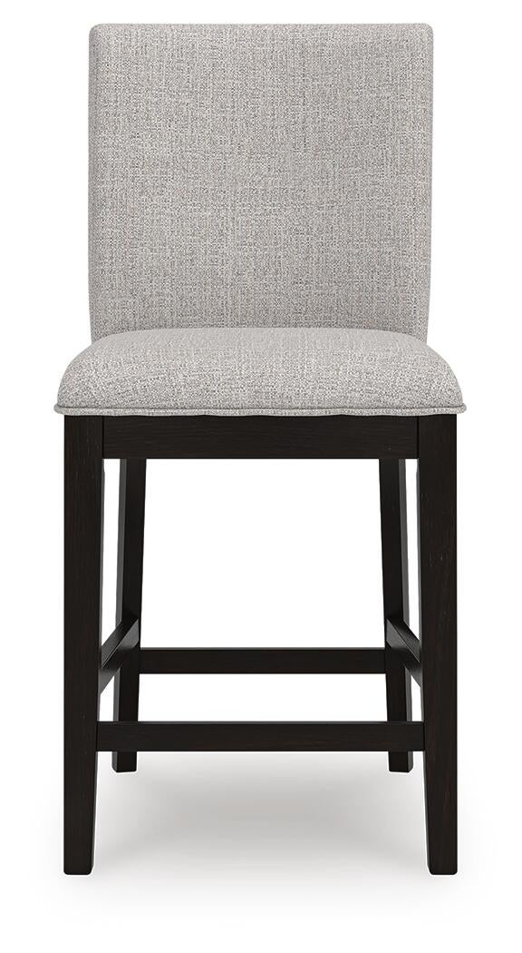 Neymorton Upholstered Barstool (2/CN) Signature Design by Ashley®