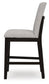 Neymorton Upholstered Barstool (2/CN) Signature Design by Ashley®