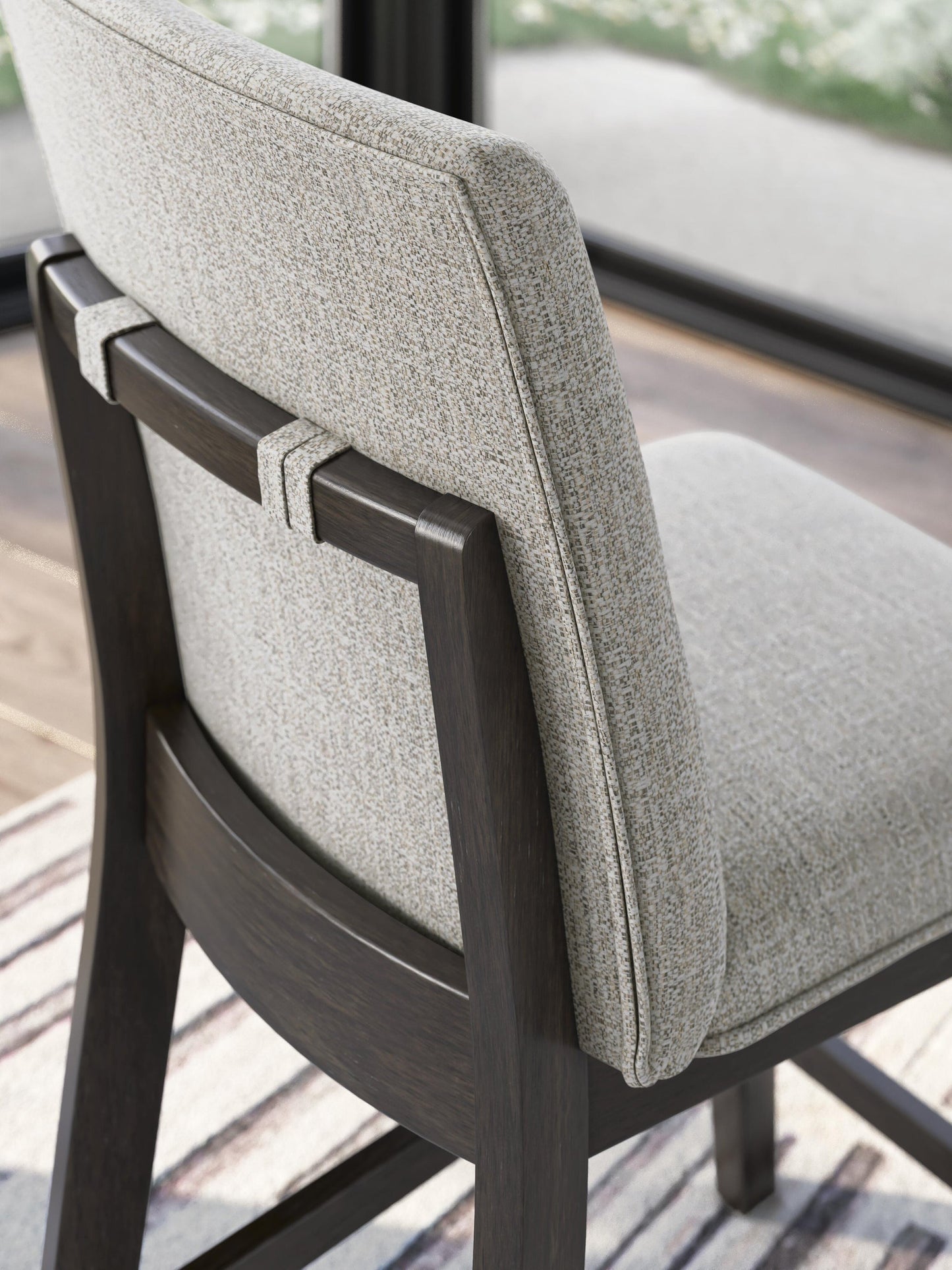 Neymorton Upholstered Barstool (2/CN) Signature Design by Ashley®