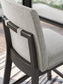Neymorton Upholstered Barstool (2/CN) Signature Design by Ashley®