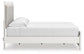 Zuraleus  Upholstered Panel Platform Bed Signature Design by Ashley®