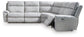 Social Pointe 5-Piece Power Reclining Sectional Signature Design by Ashley®