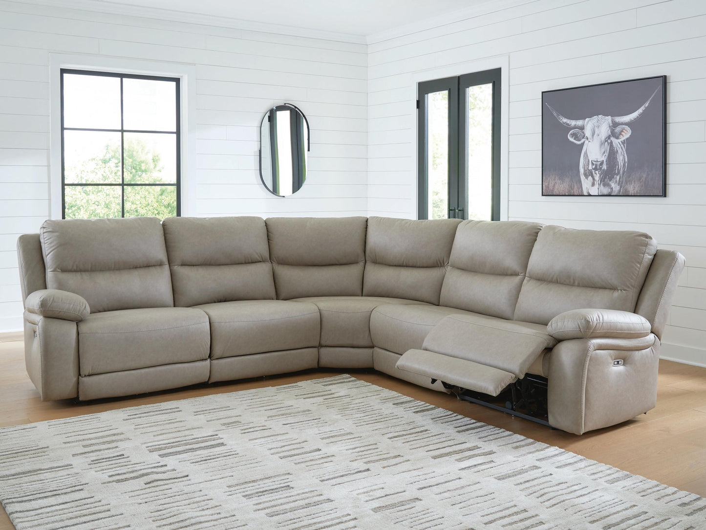 Narwhal Place 5-Piece Power Reclining Sectional Signature Design by Ashley®