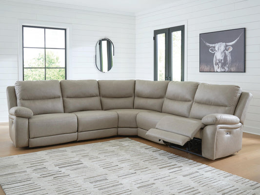 Narwhal Place 5-Piece Power Reclining Sectional Signature Design by Ashley®
