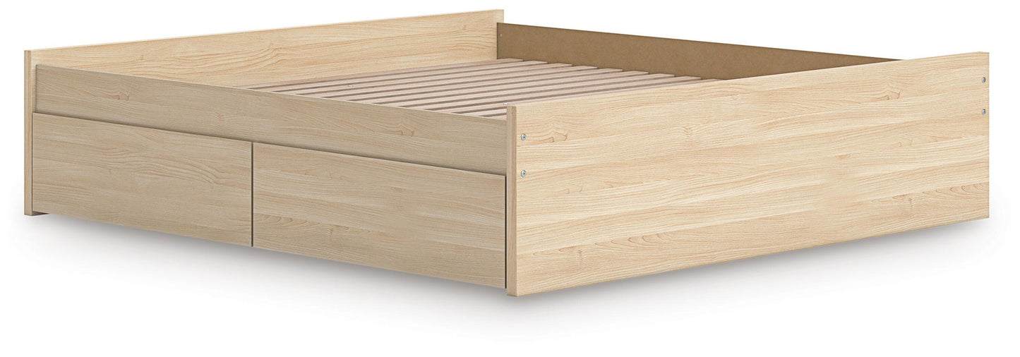 Onita  Platform Bed With 1 Side Storage Signature Design by Ashley®
