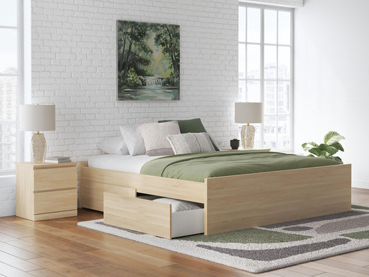 Onita  Platform Bed With 1 Side Storage Signature Design by Ashley®
