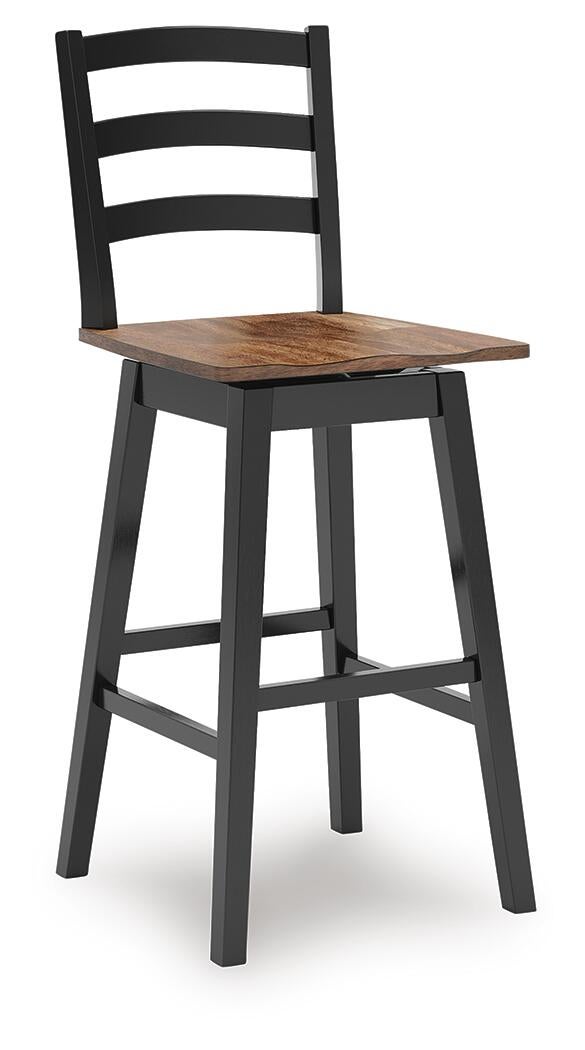 Wildenauer Tall Swivel Barstool (2/CN) Signature Design by Ashley®