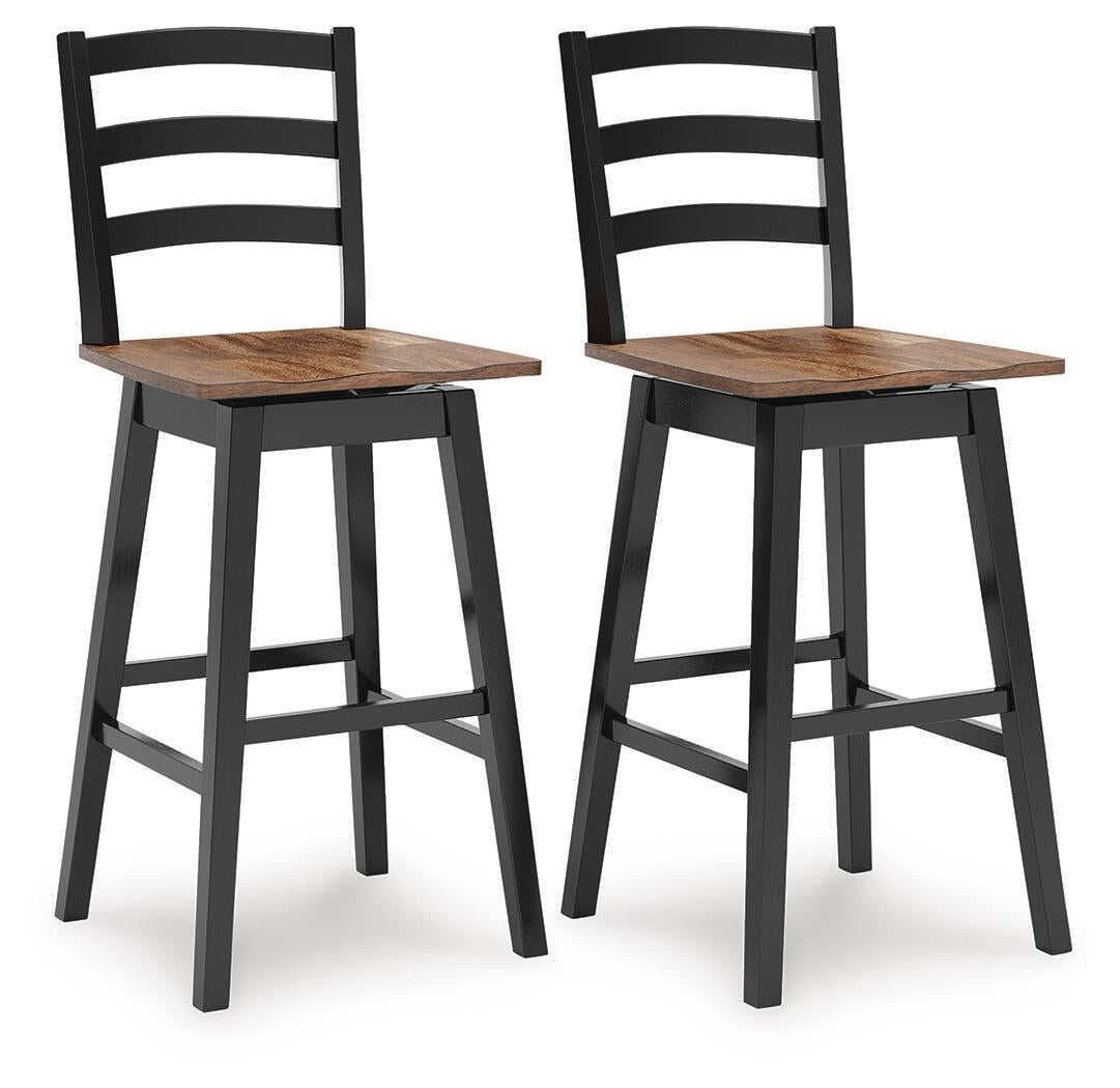 Wildenauer Tall Swivel Barstool (2/CN) Signature Design by Ashley®