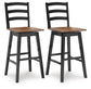 Wildenauer Tall Swivel Barstool (2/CN) Signature Design by Ashley®