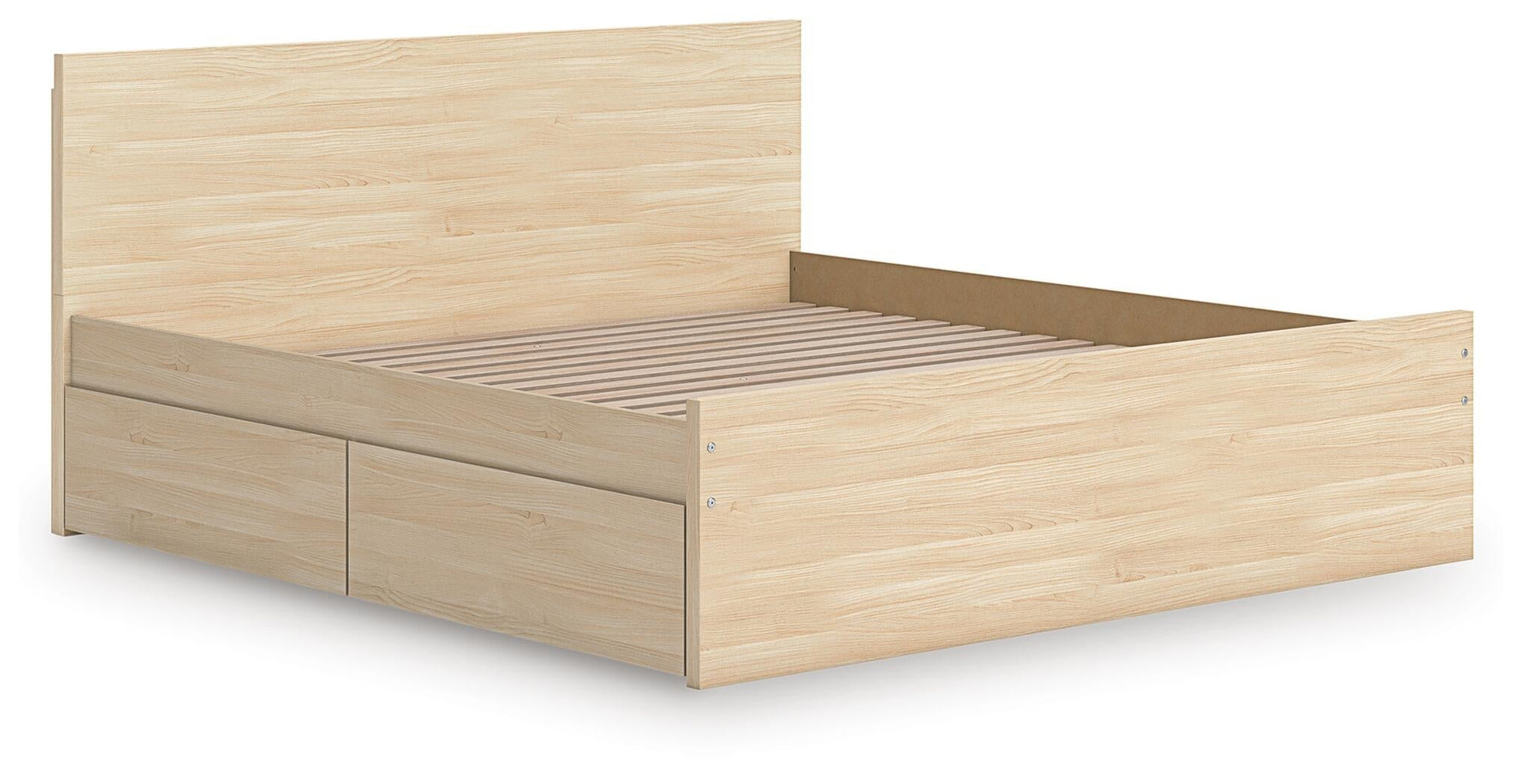 Onita  Panel Platform Bed With 2 Side Storage Signature Design by Ashley®