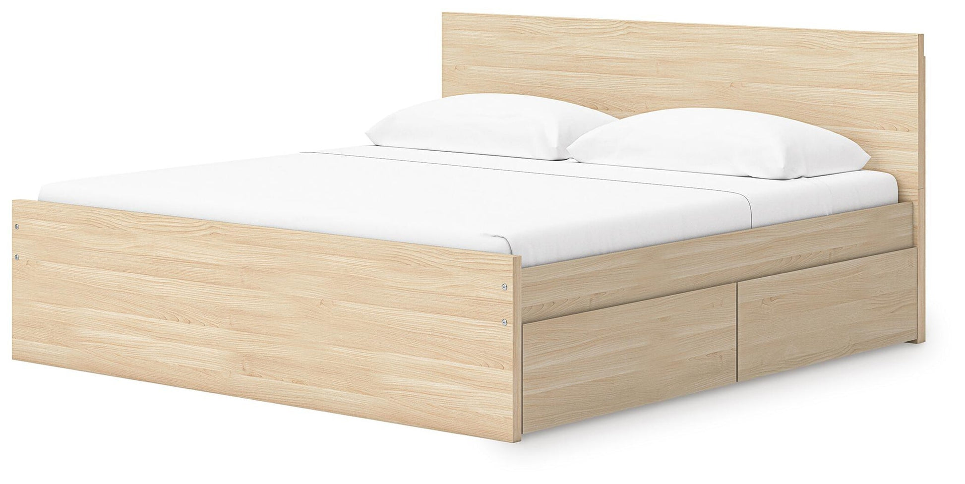 Onita  Panel Platform Bed With 2 Side Storage Signature Design by Ashley®