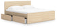 Onita  Panel Platform Bed With 2 Side Storage Signature Design by Ashley®