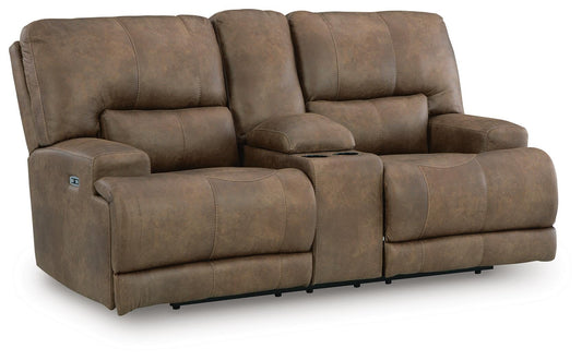 Beckley Place PWR REC Loveseat/CON/ADJ HDRST Signature Design by Ashley®
