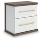 Kendanport Two Drawer Night Stand Signature Design by Ashley®
